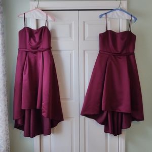 Wine Color Bridesmaid Dresses